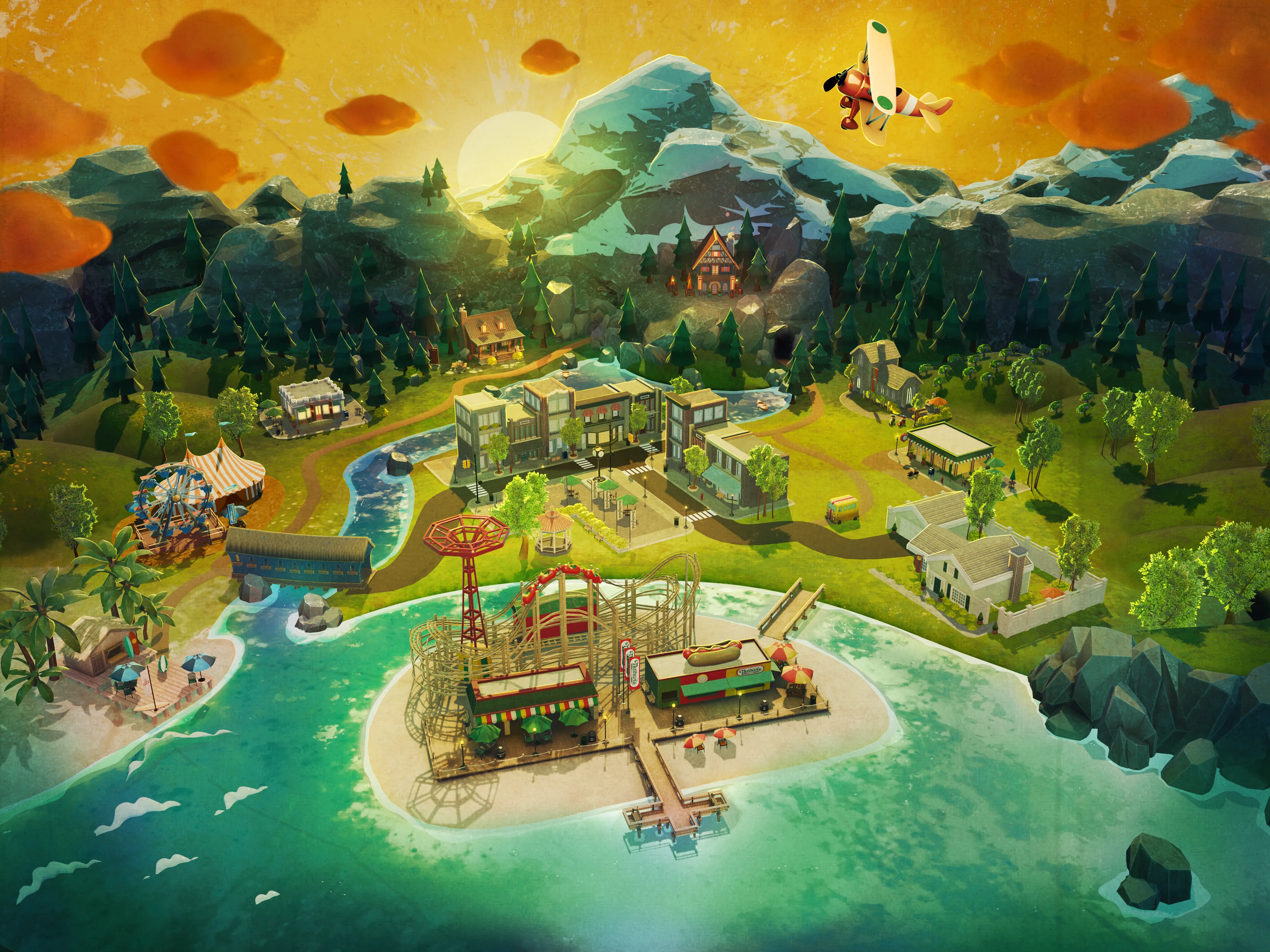 Meatopia interactive world map