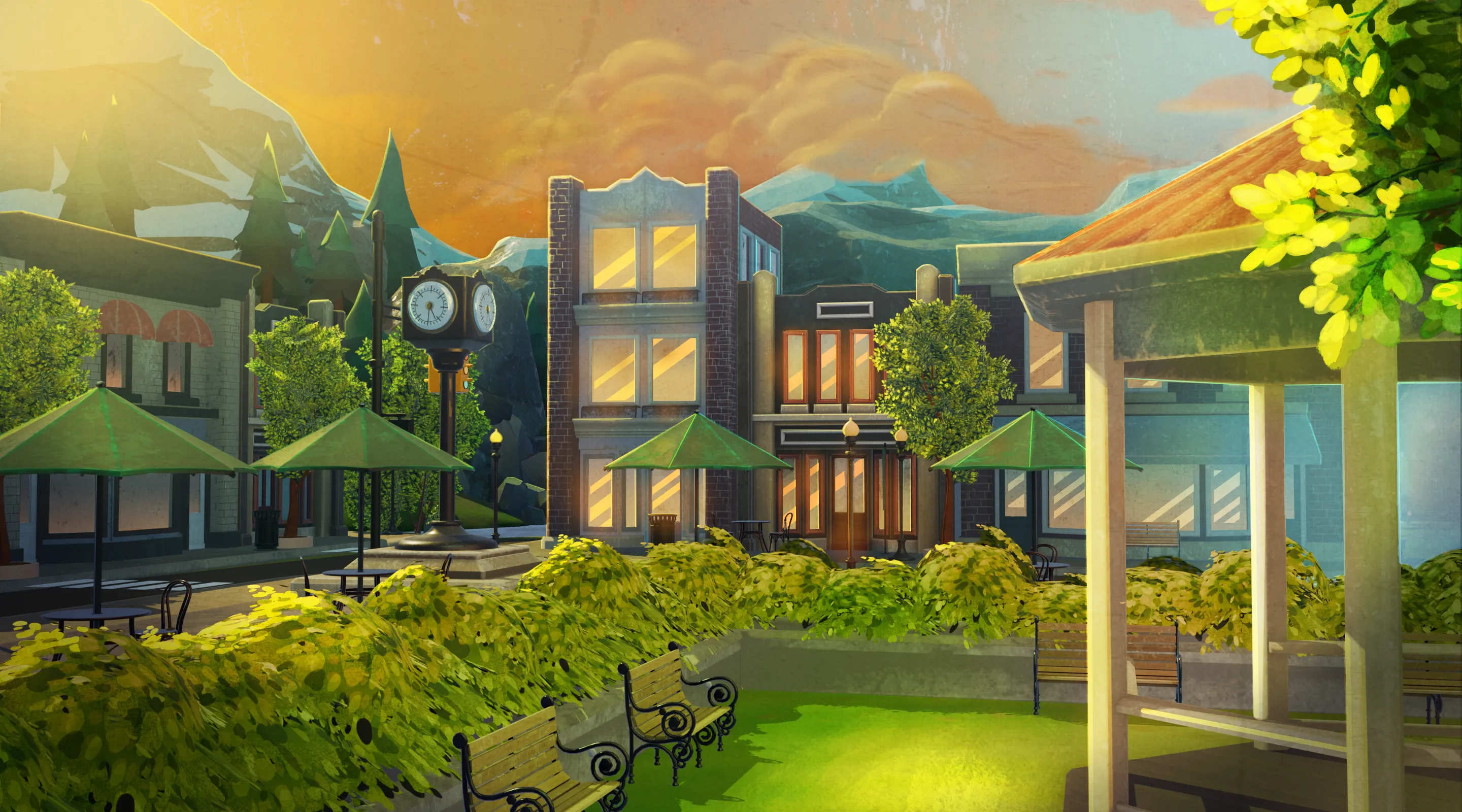 Brownstone building